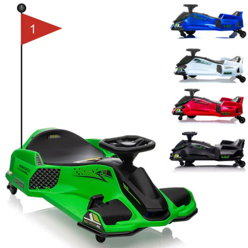 High-Speed Electric Drift Car for Kids - 24V Ride-On Drifting Cart - Image 2