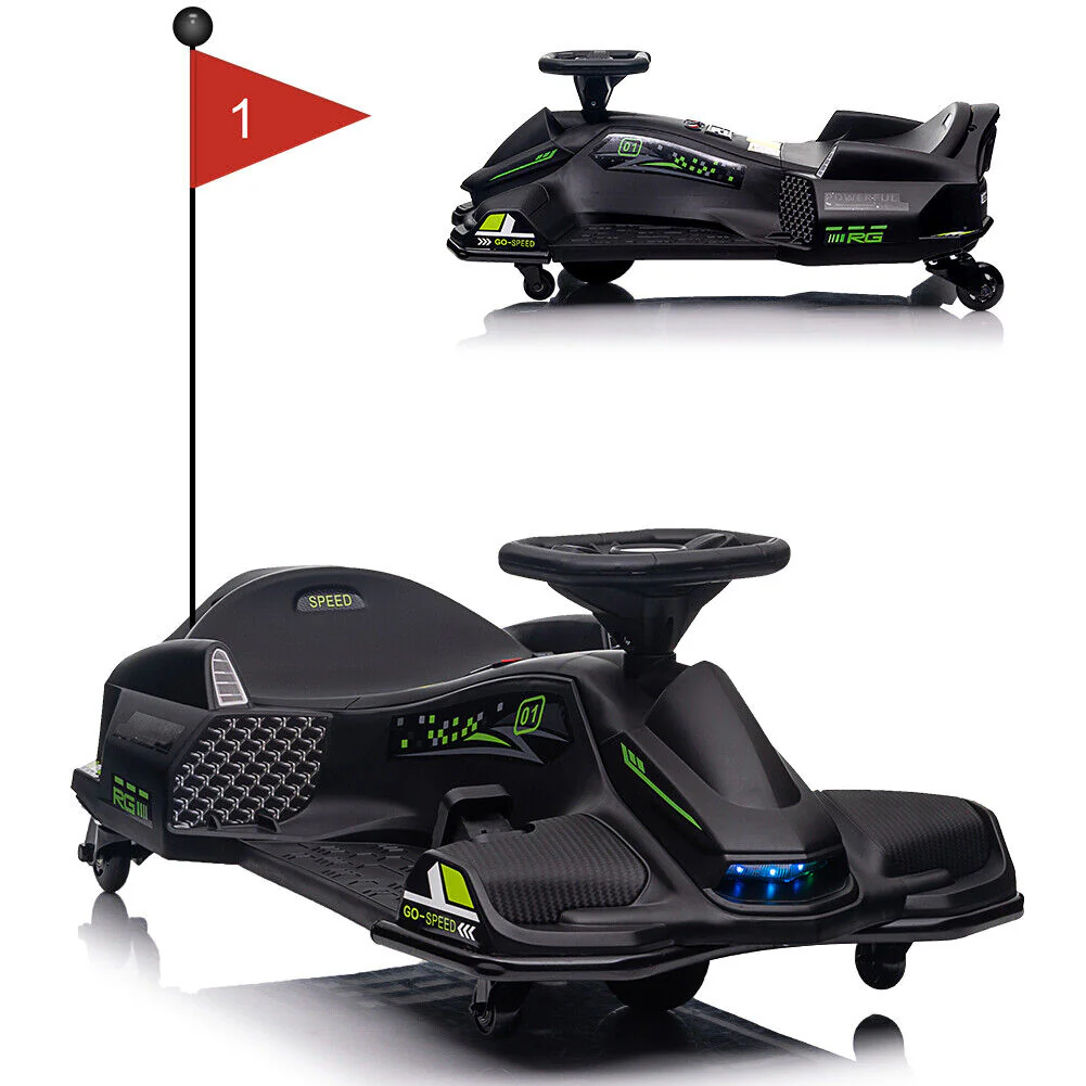 High-Speed Electric Drift Car for Kids - 24V Ride-On Drifting Cart - Image 3