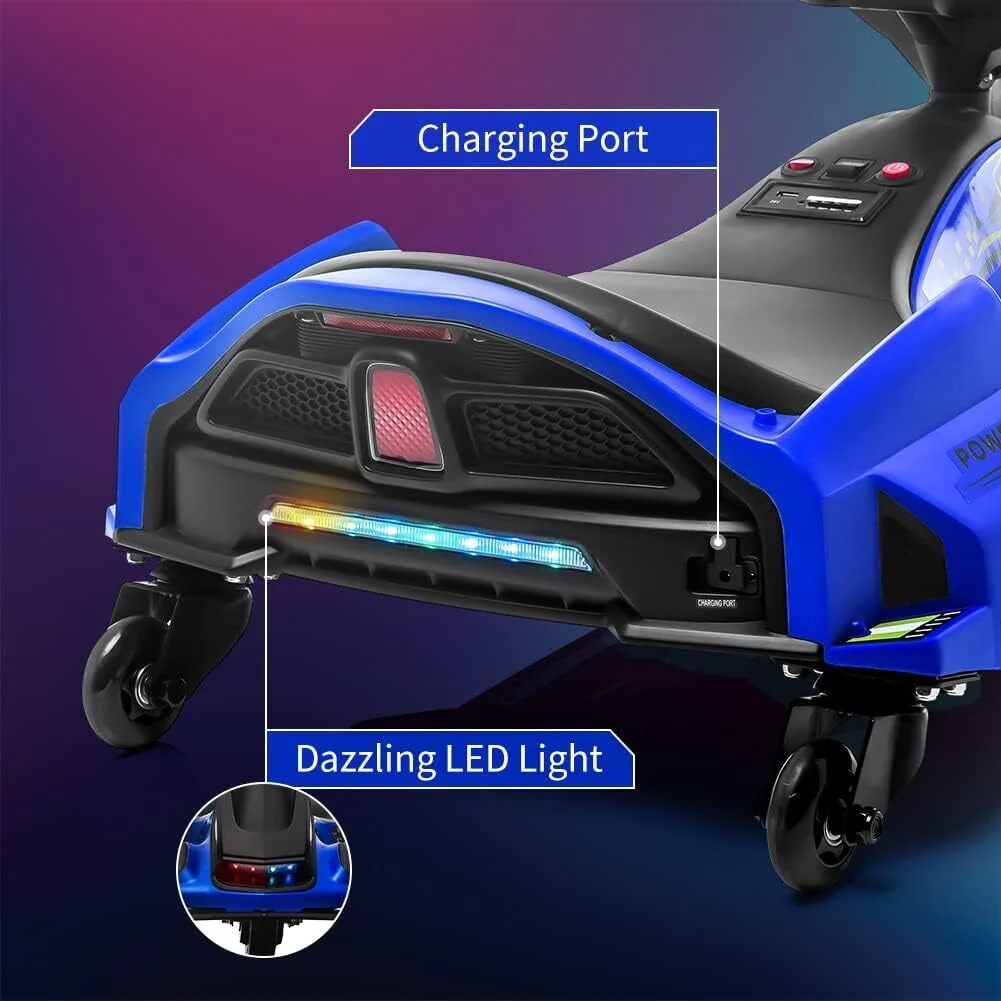 High-Speed Electric Drift Car for Kids - 24V Ride-On Drifting Cart - Image 9