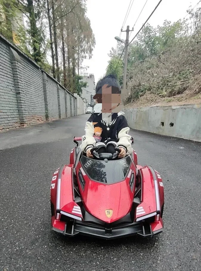Rechargeable Electric Four-Wheel Remote Control Ride-On Car for Ages 1-5 - Image 17