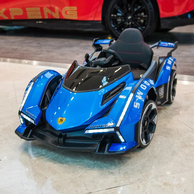 Rechargeable Electric Four-Wheel Remote Control Ride-On Car for Ages 1-5 - Image 4
