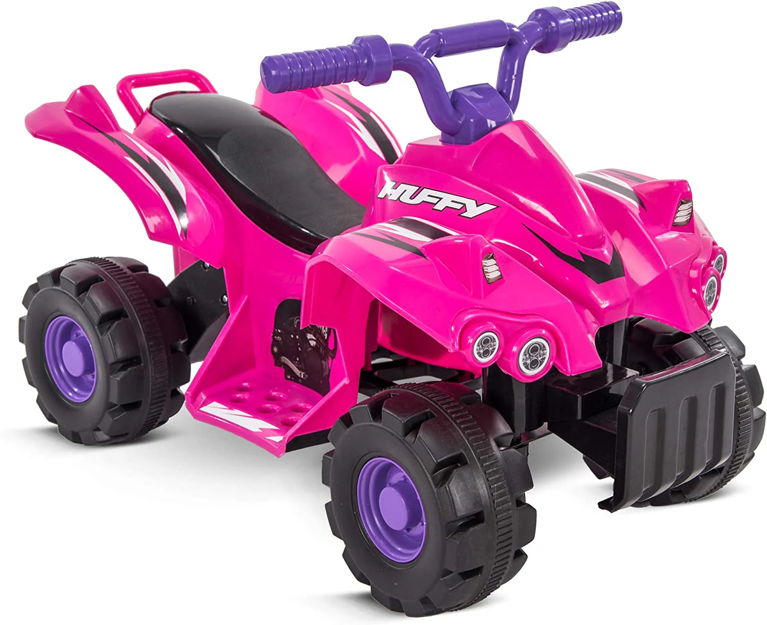 Hot Pink Mini Quad Electric Ride on Car for Kids - Image 3