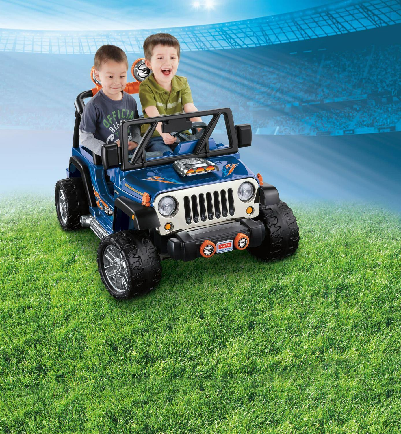 Hot Wheels Jeep Wrangler 12V Ride-On Vehicle by Power Wheels - Image 2