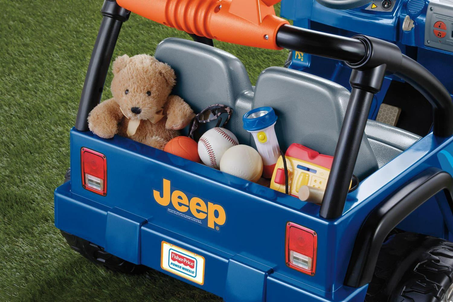 Hot Wheels Jeep Wrangler 12V Ride-On Vehicle by Power Wheels - Image 3