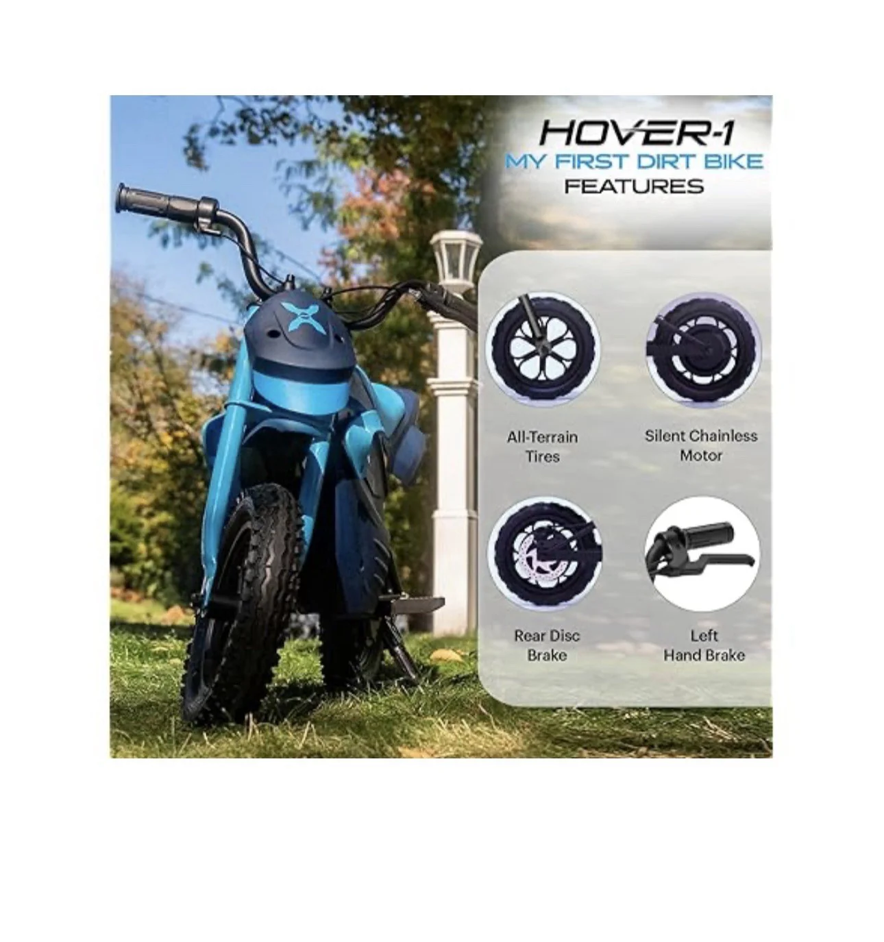 Hover-1 Kids' 300W Electric Dirt Bike - Image 5