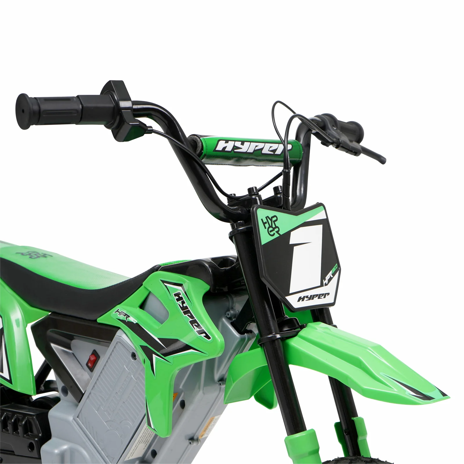 350W 24V Electric Green Dirt Bike Motorcycle - Image 8
