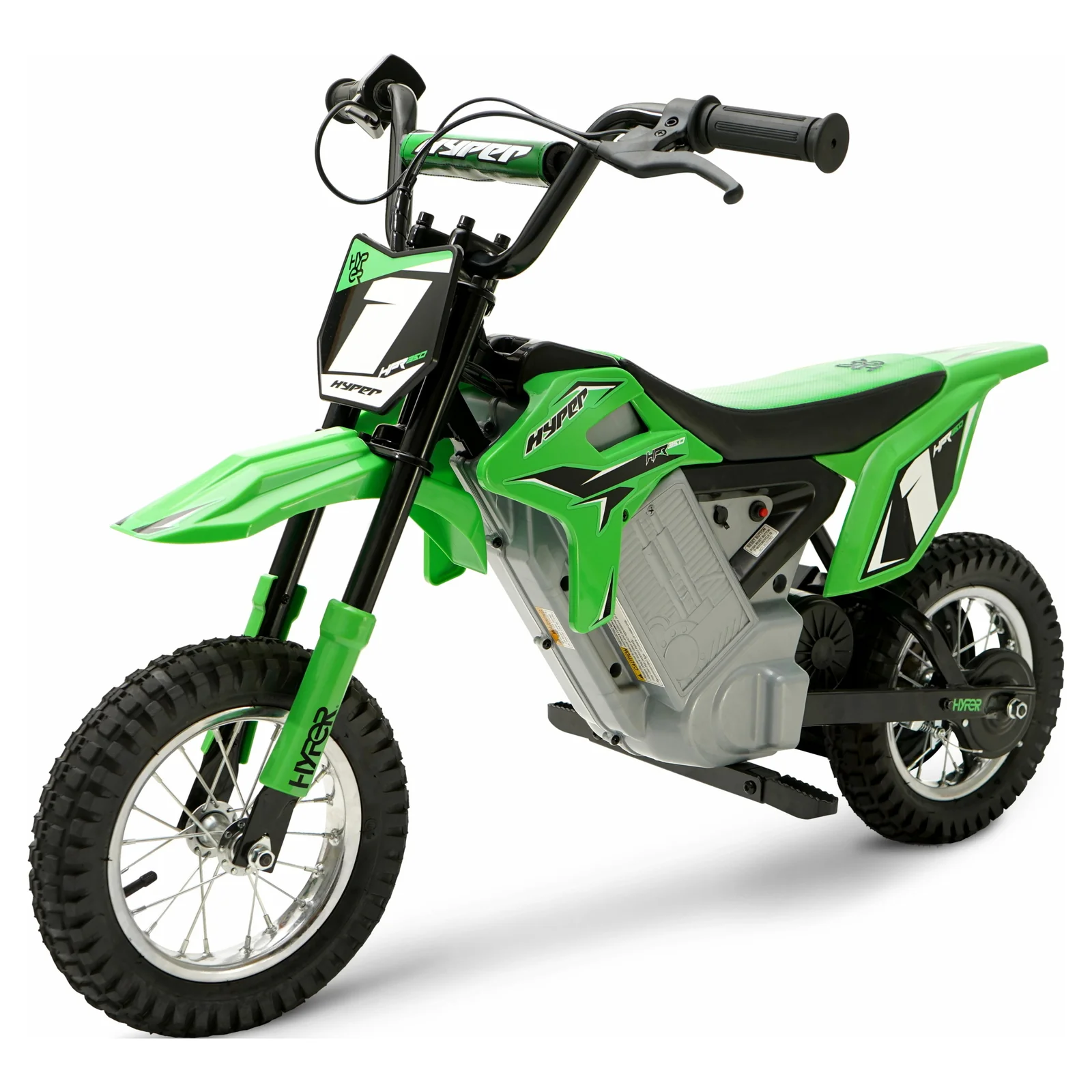 350W 24V Green Electric Dirt Bike Motorcycle - Image 5