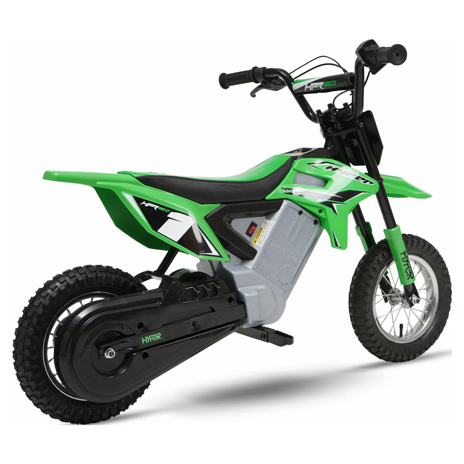 350W 24V Electric Green Dirt Bike Motorcycle - Image 4