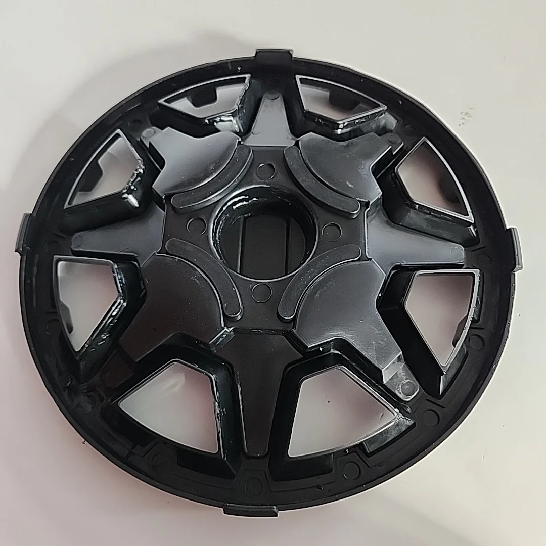 Black Plastic Hub Cap for Kids' Honda Talon 1000R Ride-On Toy Wheels - Image 3