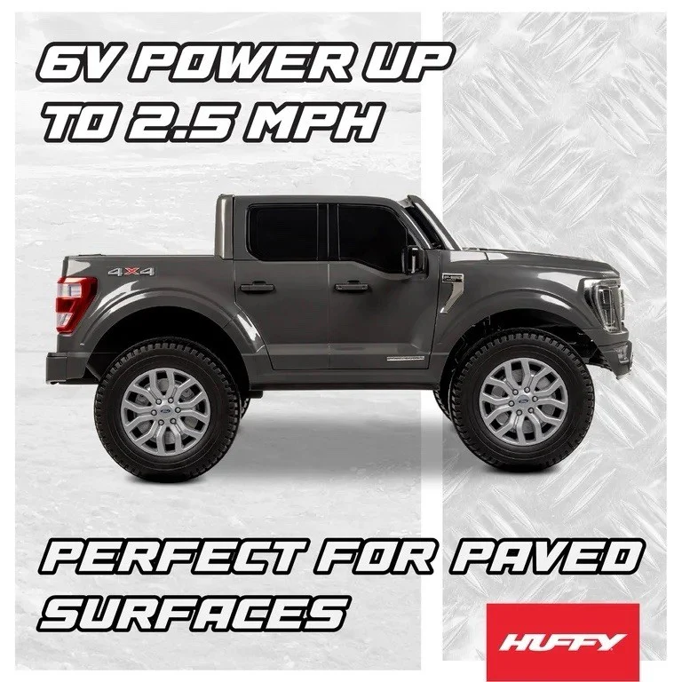 Huffy Ford F-150 12V Electric Ride-On Truck for Kids Aged 3-7