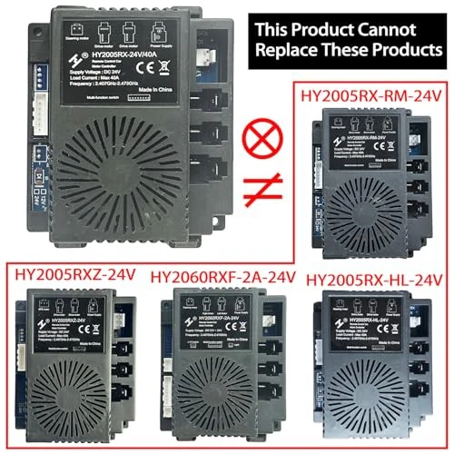 24V/40A Bluetooth Motor Control Box for Power Wheels - Image 2