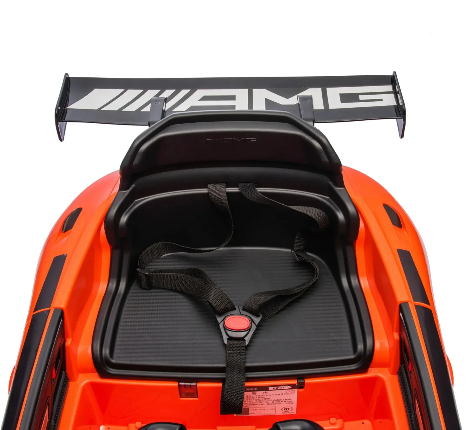 Mercedes AMG GT3 12V Ride-On Car with 3.5 MPH Max Speed and Front & Rear Lights - Image 4