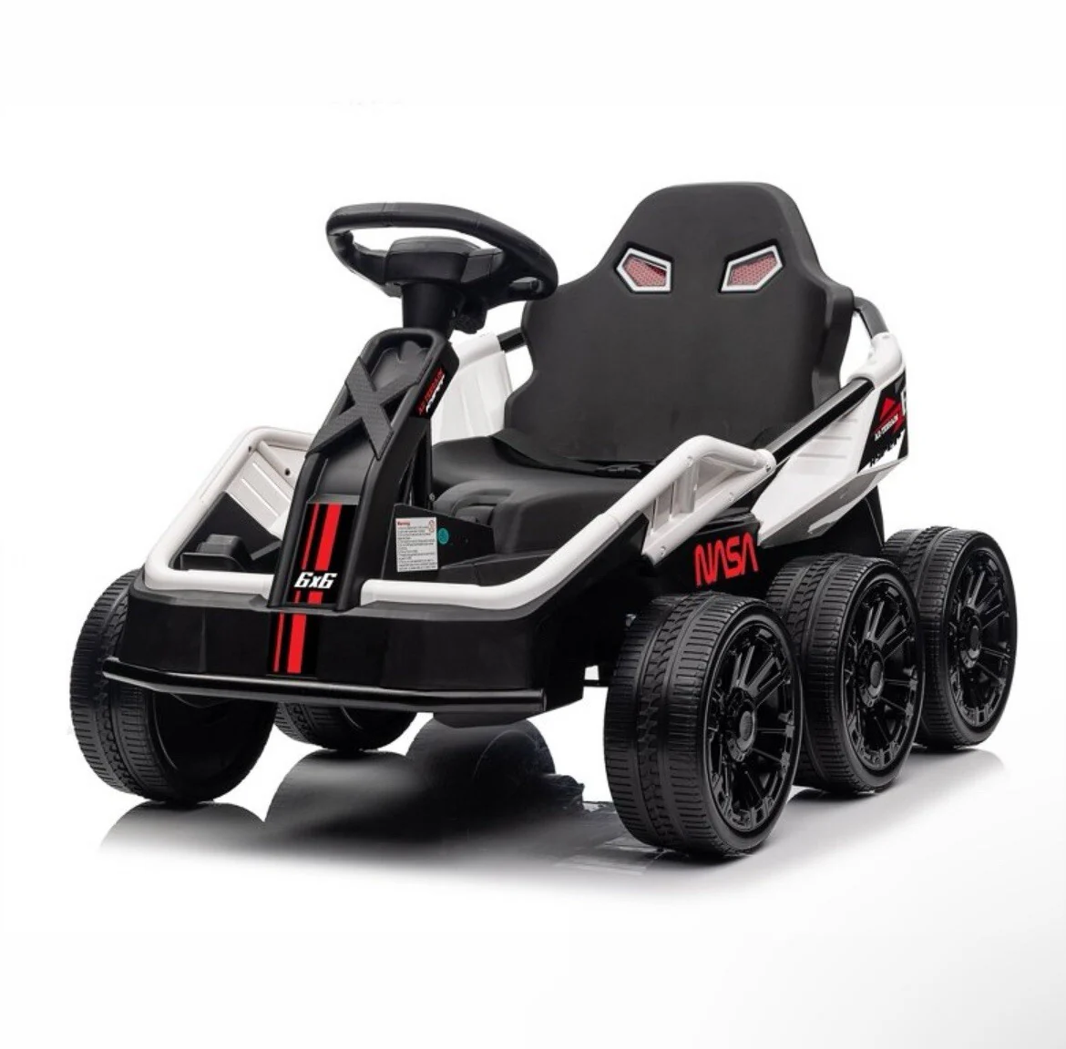12V Battery-Powered Space Buggy Ride-On Vehicle for Kids - Image 2