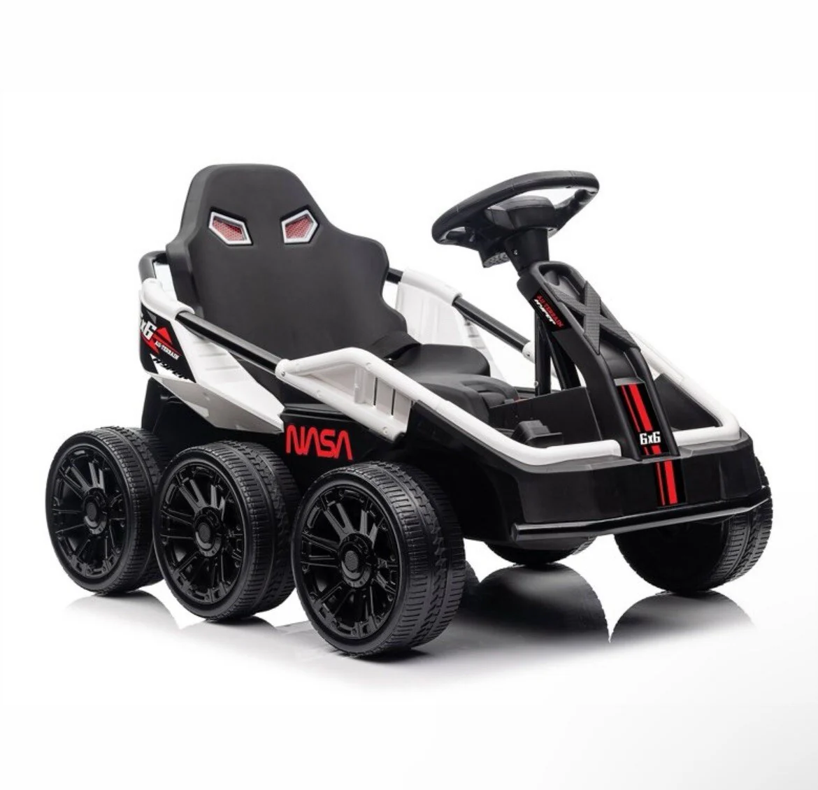 12V Battery-Powered Space Buggy Ride-On Vehicle for Kids - Image 3