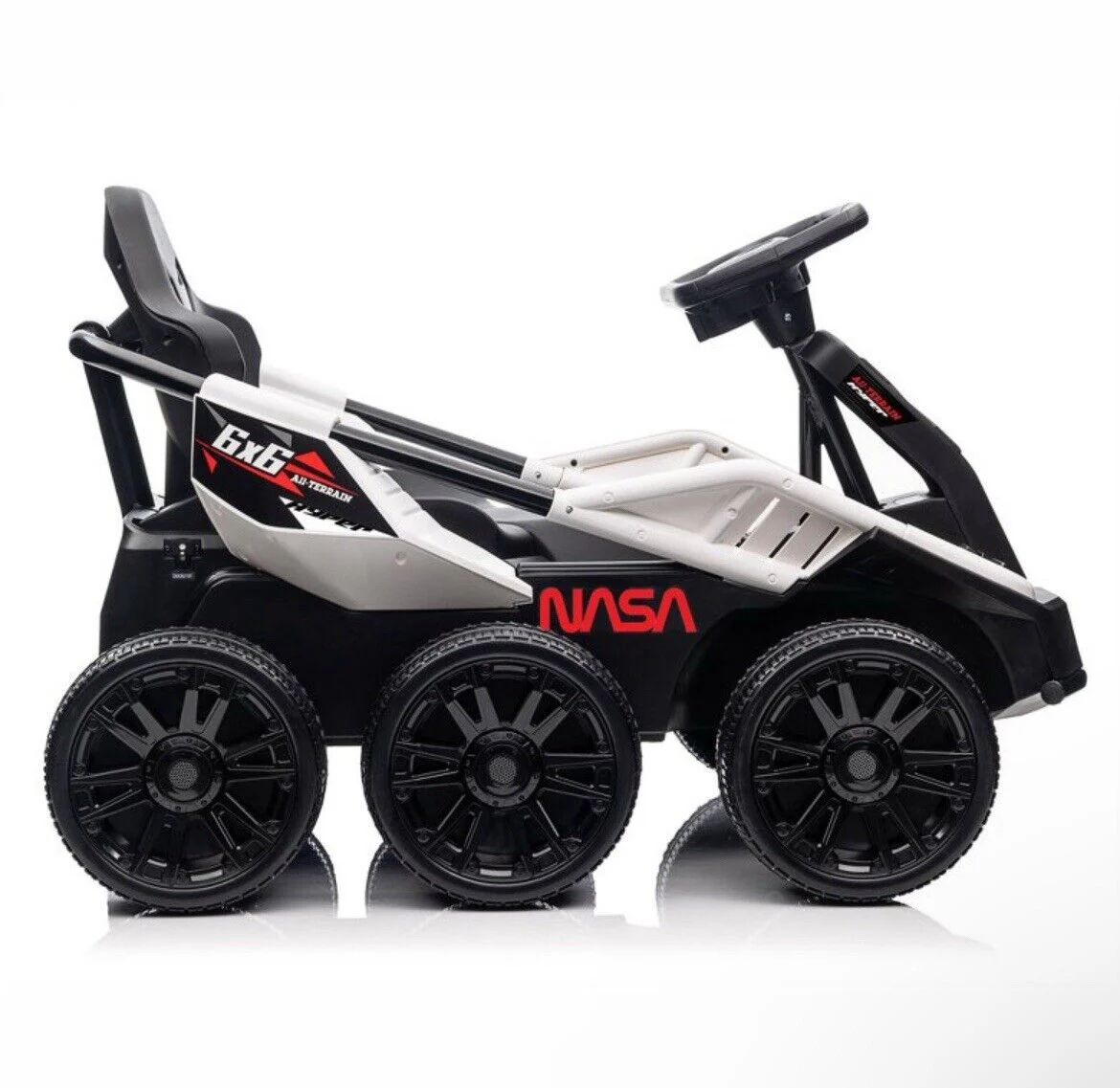 12V Battery-Powered Space Buggy Ride-On Vehicle for Kids - Image 4