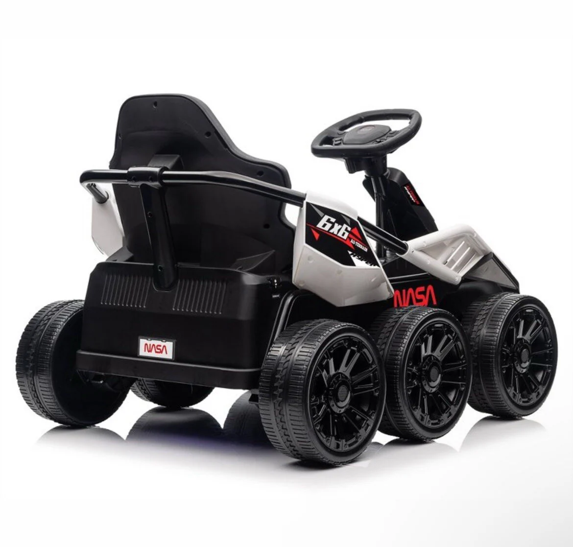 12V Battery-Powered Space Buggy Ride-On Vehicle for Kids - Image 5