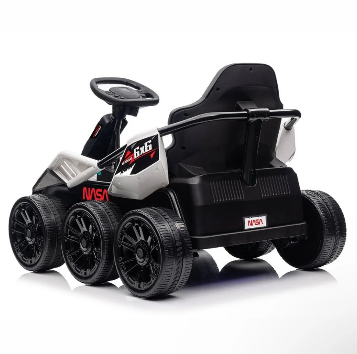 12V Battery-Powered Space Buggy Ride-On Vehicle for Kids - Image 6