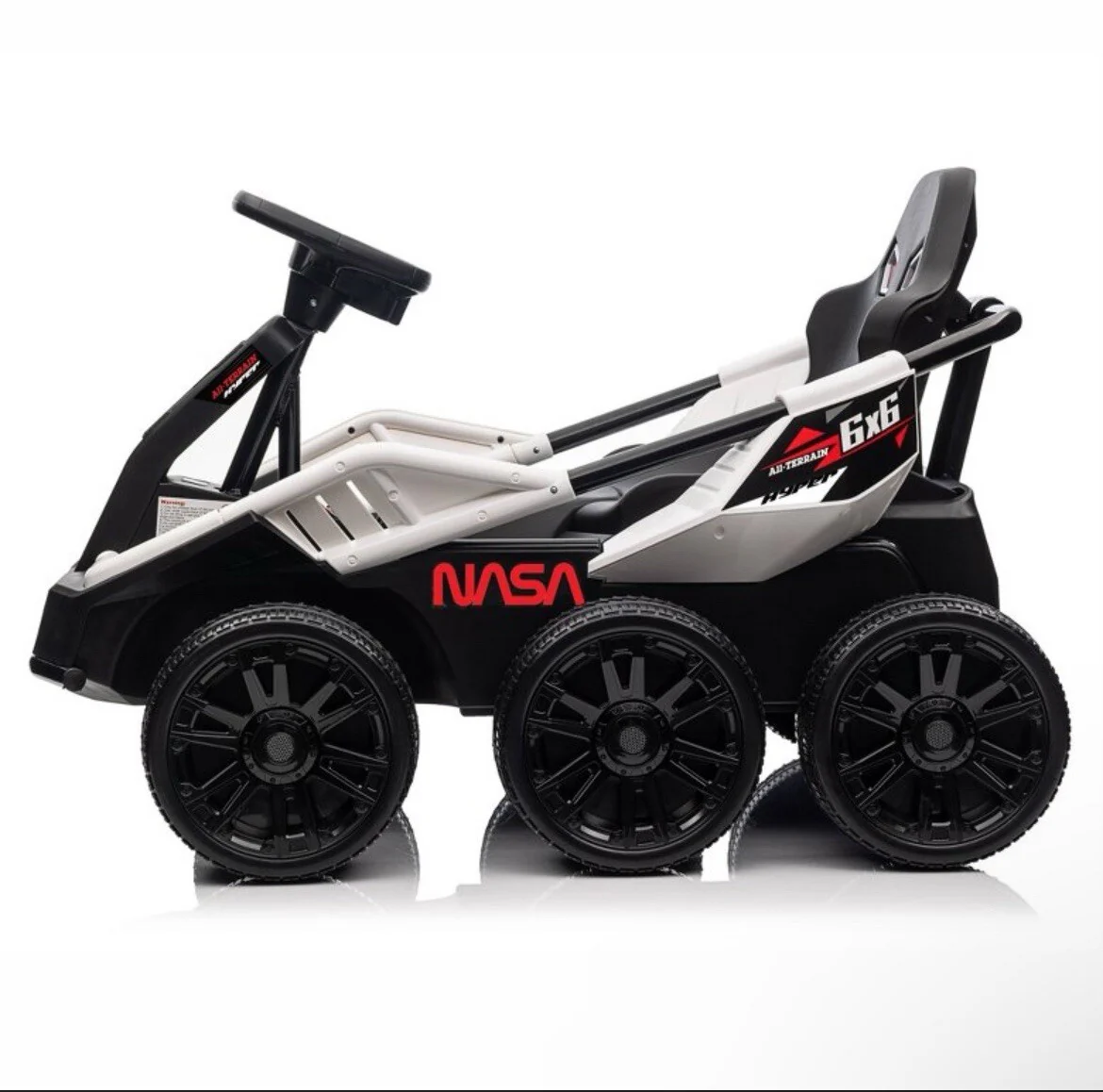 12V Battery-Powered Space Buggy Ride-On Vehicle for Kids - Image 7