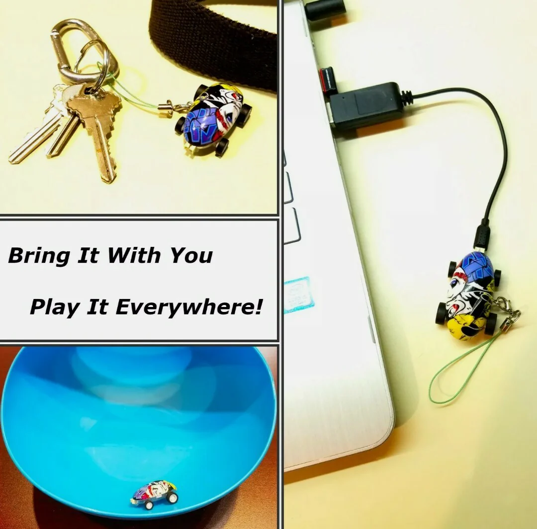 Hyper Runner Mini Micro Racer with High-Speed Stunts and LED Lights - Image 6