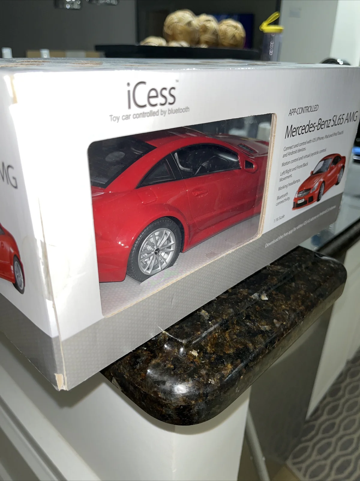 Remote Control Red Mercedes Benz SL65 Car 1:16 Scale - Image 3