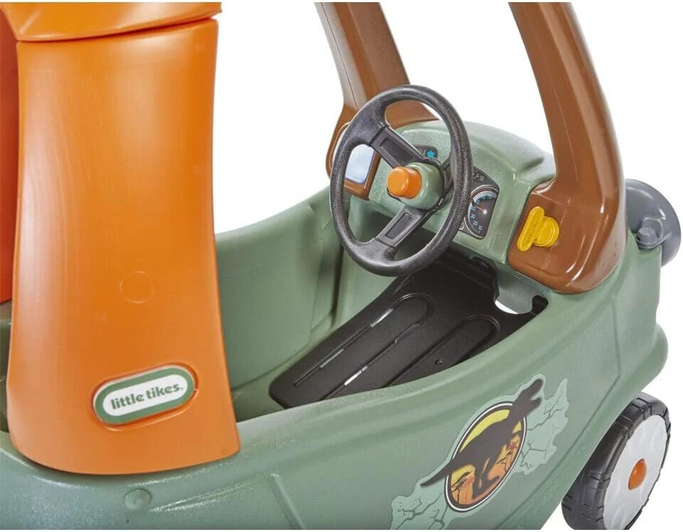 Imaginative T-Rex Large Kids' Ride-On Coupe with Removable Floor Board - Image 5