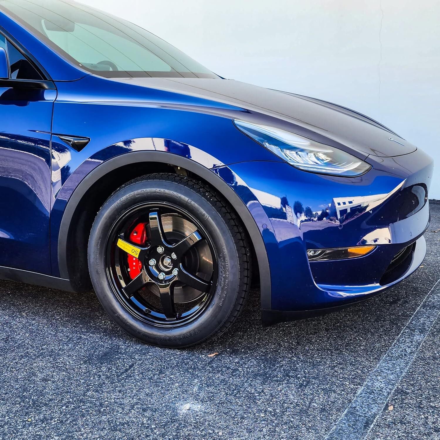 18x4 Black Rim with 155/85R18 Spare Tire (28.5" Diameter) and Scissor Jack - Image 2