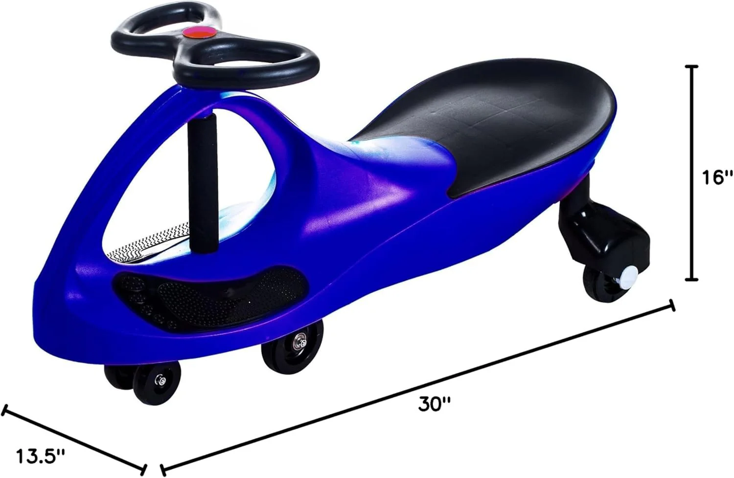 Indoor Outdoor Wiggle Car Ride-On Toy with Twist and Wiggle Motion for Young Children - Image 7