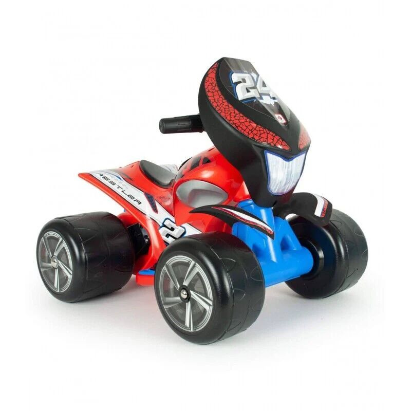 INJUSA Quad Wrestler 6V Red - Perfect Ride for Kids up to 25kg - Image 2
