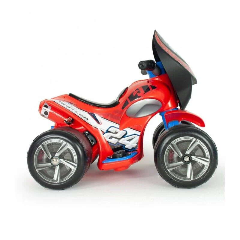 INJUSA Quad Wrestler 6V Red - Perfect Ride for Kids up to 25kg - Image 3