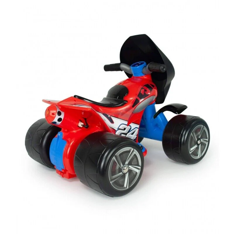 INJUSA Quad Wrestler 6V Red - Perfect Ride for Kids up to 25kg - Image 4