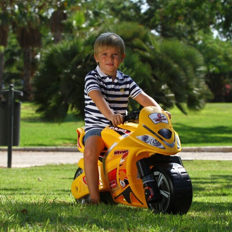 INJUSA Winner 750 SX Pusher Motor Running Bike for Kids Ages 3+ - Image 2