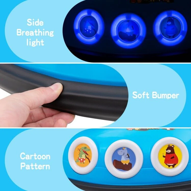 Interactive 12V Bumper Car for Kids with Remote Control, LED Lights, and Music - Image 9