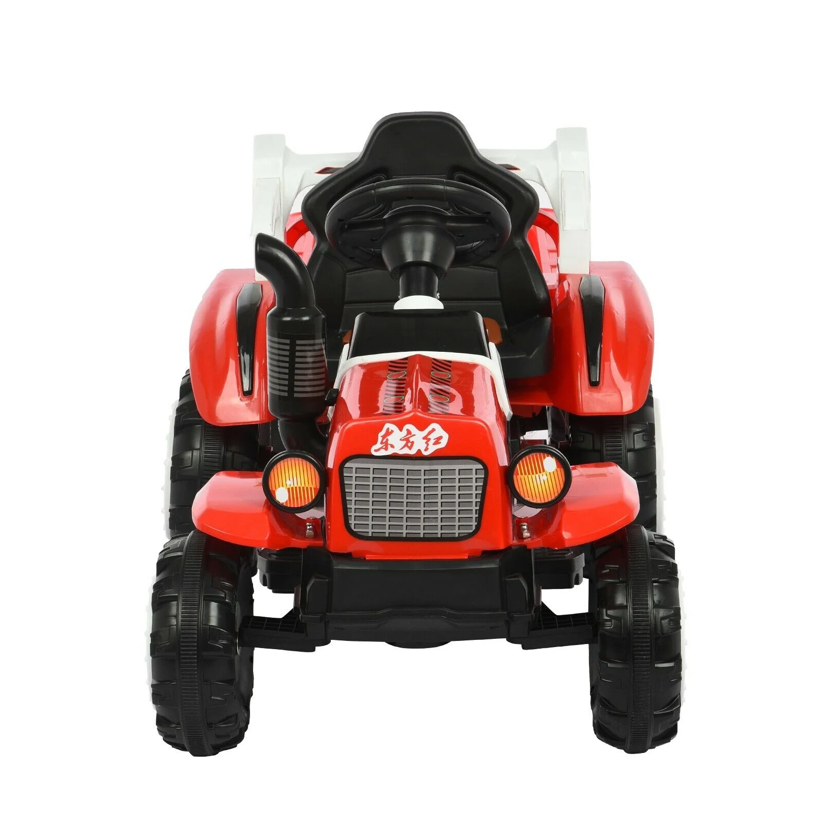 Interactive Electric Tractor Scooter for Kids with Detachable Trailer - Perfect for Playtime Fun! - Image 4