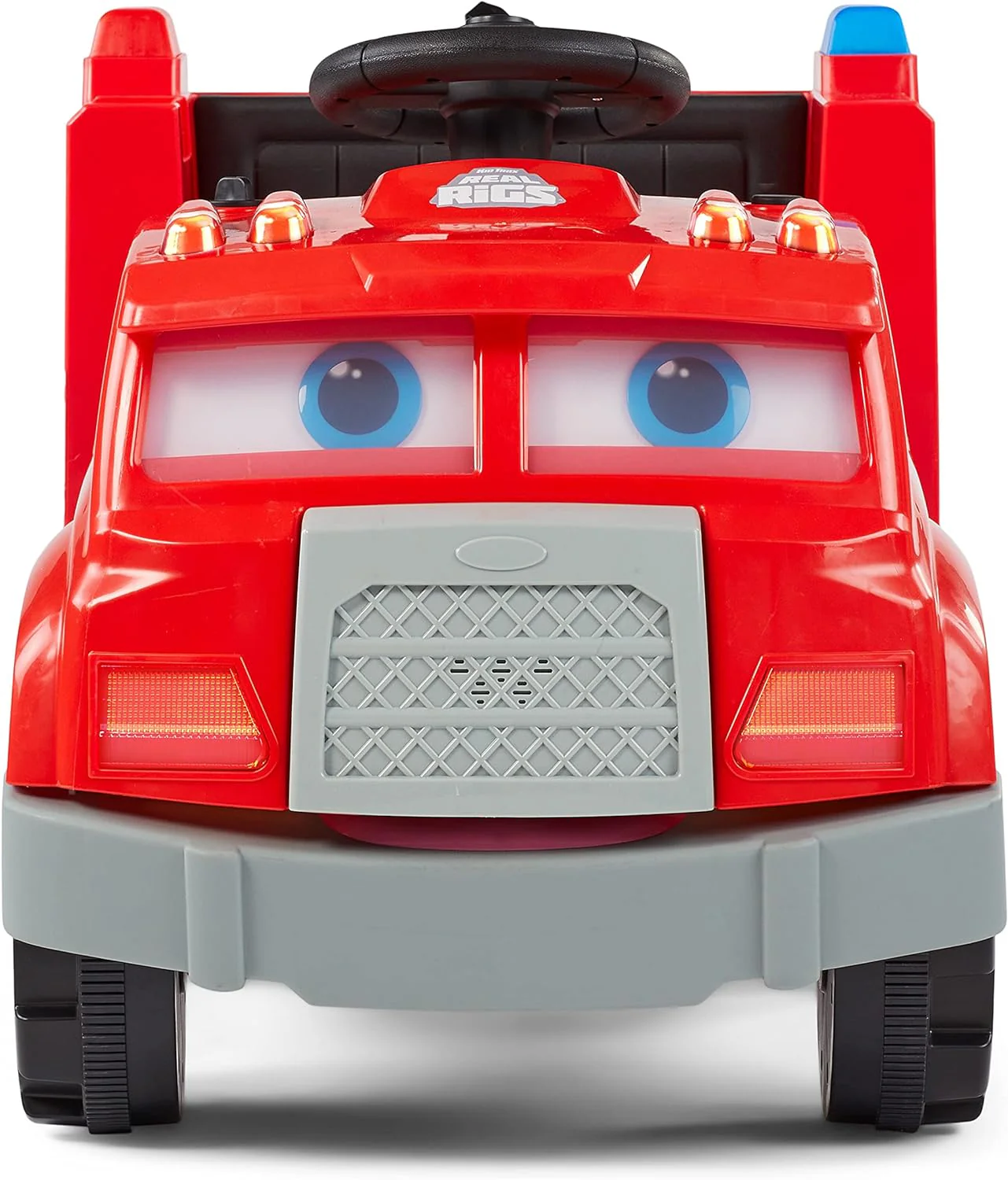 Interactive Fire Truck Ride-On Toy for Toddlers Ages 1.5-4 Years - Powered by 6 Volt Battery - Image 5