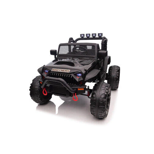 Jeep Double Drive Children's Ride-On Car with Powerful 40W Motors and Long-Lasting 12V Battery - Image 4