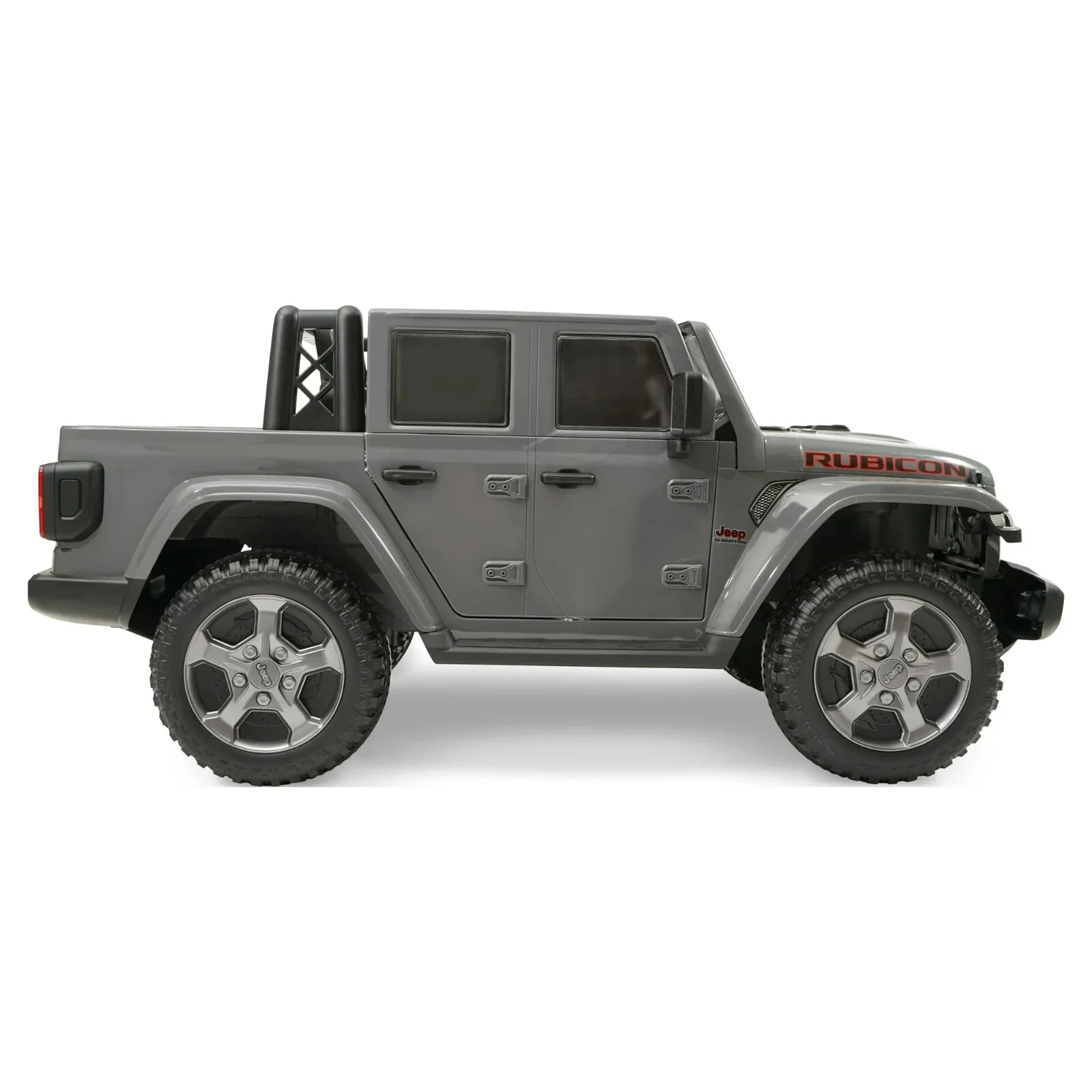 Battery-Powered Grey Gladiator Rubicon Jeep Vehicle with Sound Effects for Ages 3+ - Image 8