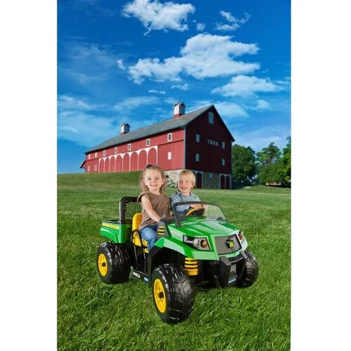 12-Volt Battery-Powered John Deere Gator XUV Ride-On Vehicle for Children Ages 3-7 - Image 5