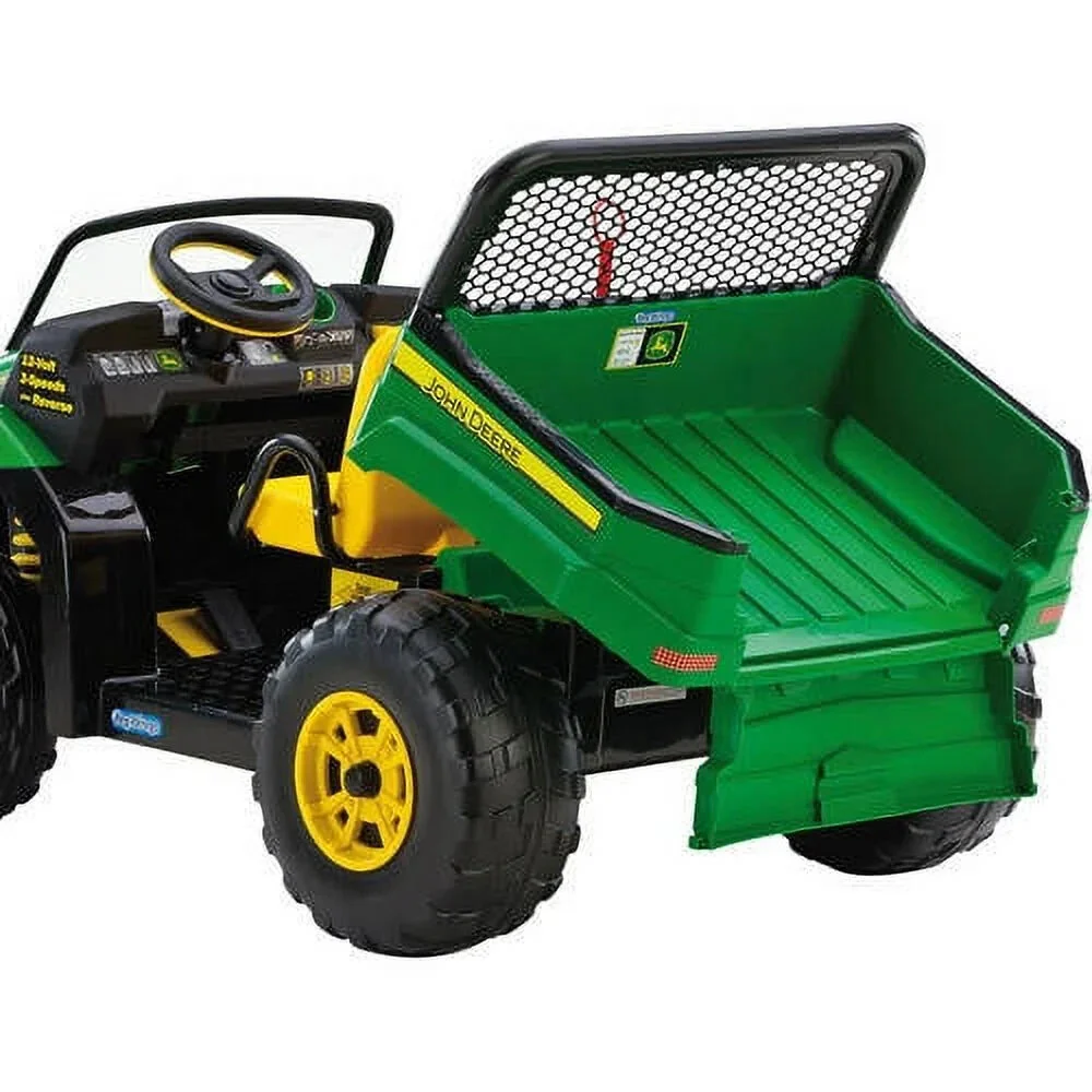 12-Volt Battery-Powered John Deere Gator XUV Ride-On Vehicle for Children Ages 3-7 - Image 6