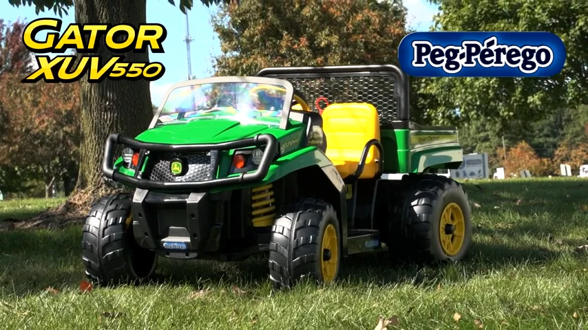 John Deere Gator XUV 12-volt Battery-powered Ride-on Toy by Peg Perego - Image 2