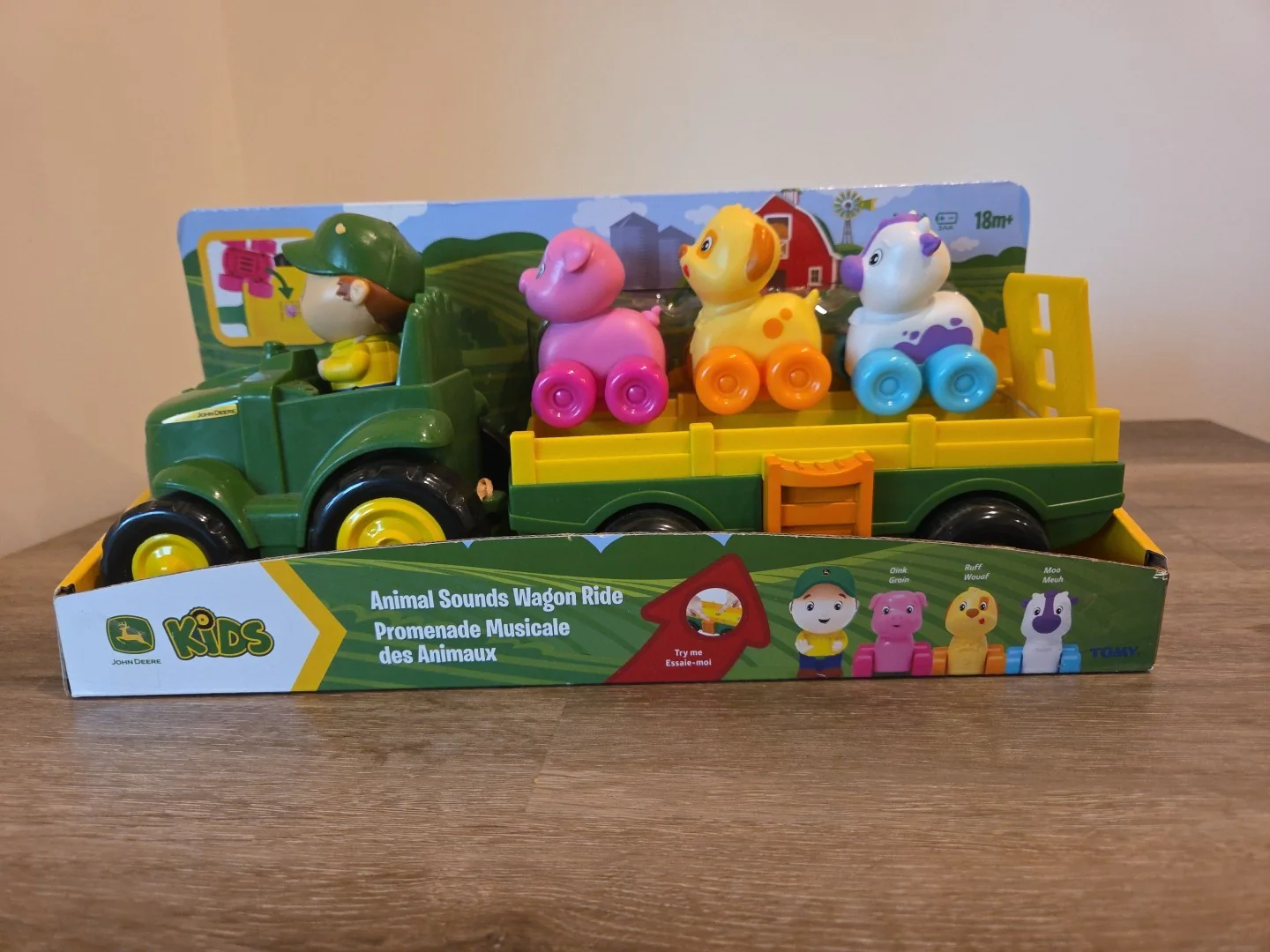 Kids Ride-On Wagon with Animal Sounds, Model LP76699 - Image 5