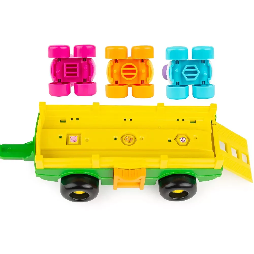 John Deere Kids Ride-On Wagon with Animal Sounds Model LP76699 - Image 9