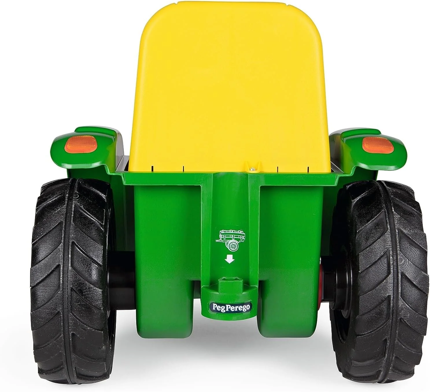 6V Battery-Powered John Deere Mini Ride-On Tractor - Image 2