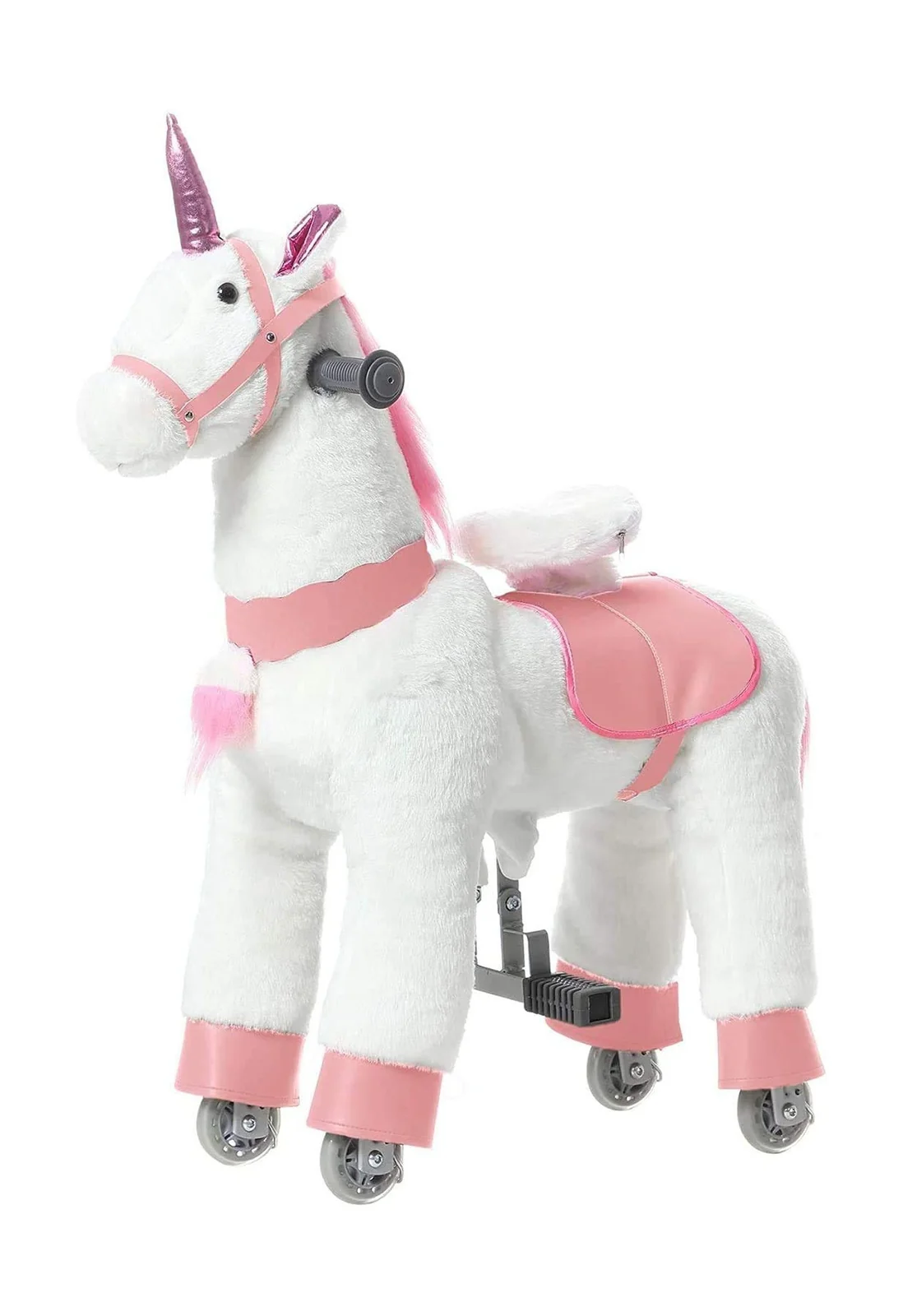 Ride-On Unicorn and Pony Toys for Girls and Children – Interactive Horse Riding Play Vehicle