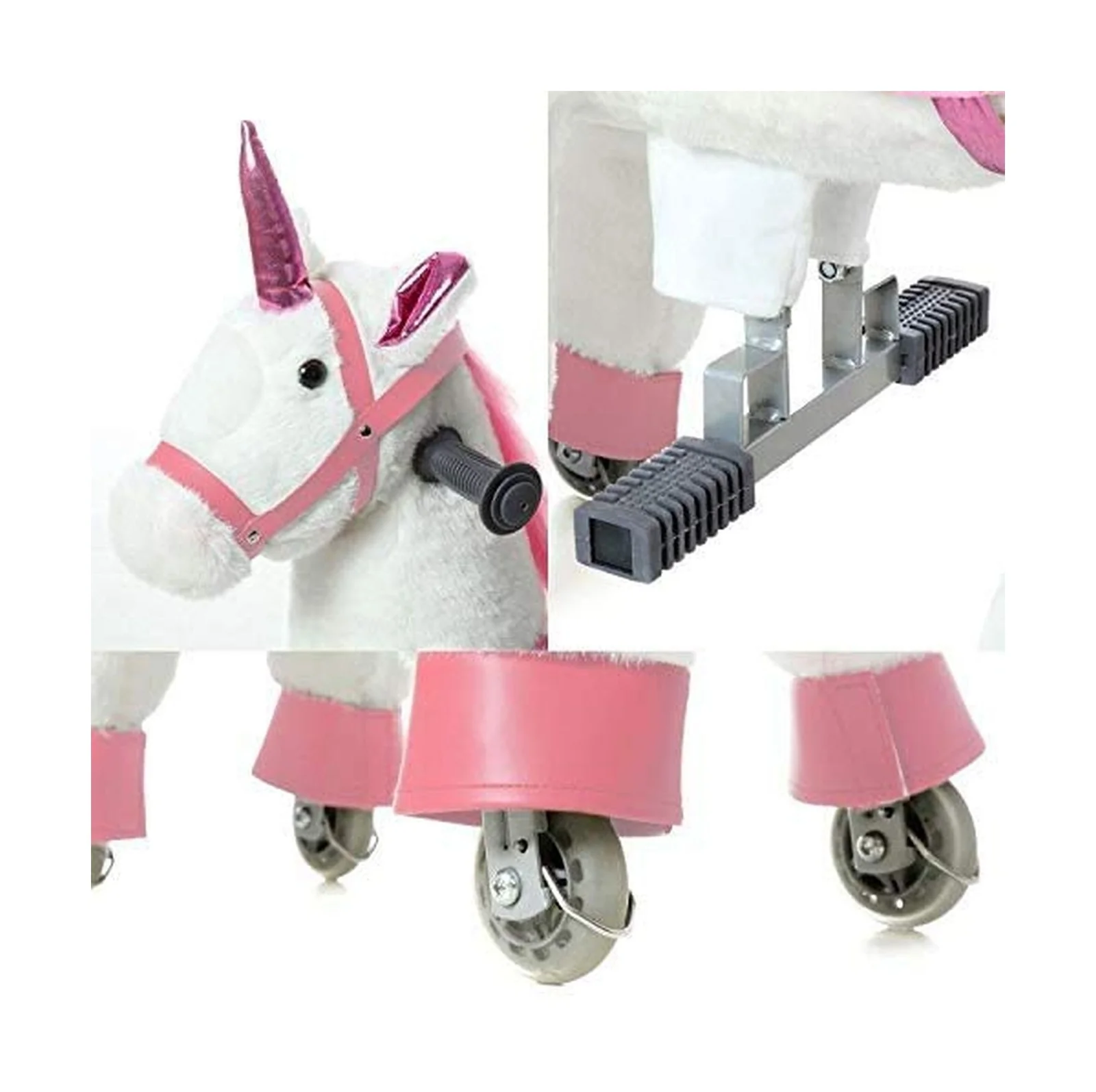 Ride-On Unicorn and Pony Toys for Girls and Children – Interactive Horse Riding Play Vehicle - Image 6