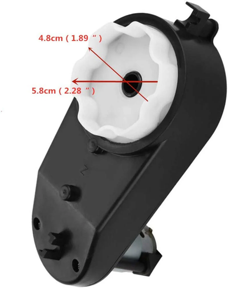 12V Motor and Replacement Gearbox for Kids Ride-On Peg Perego Car - Image 2