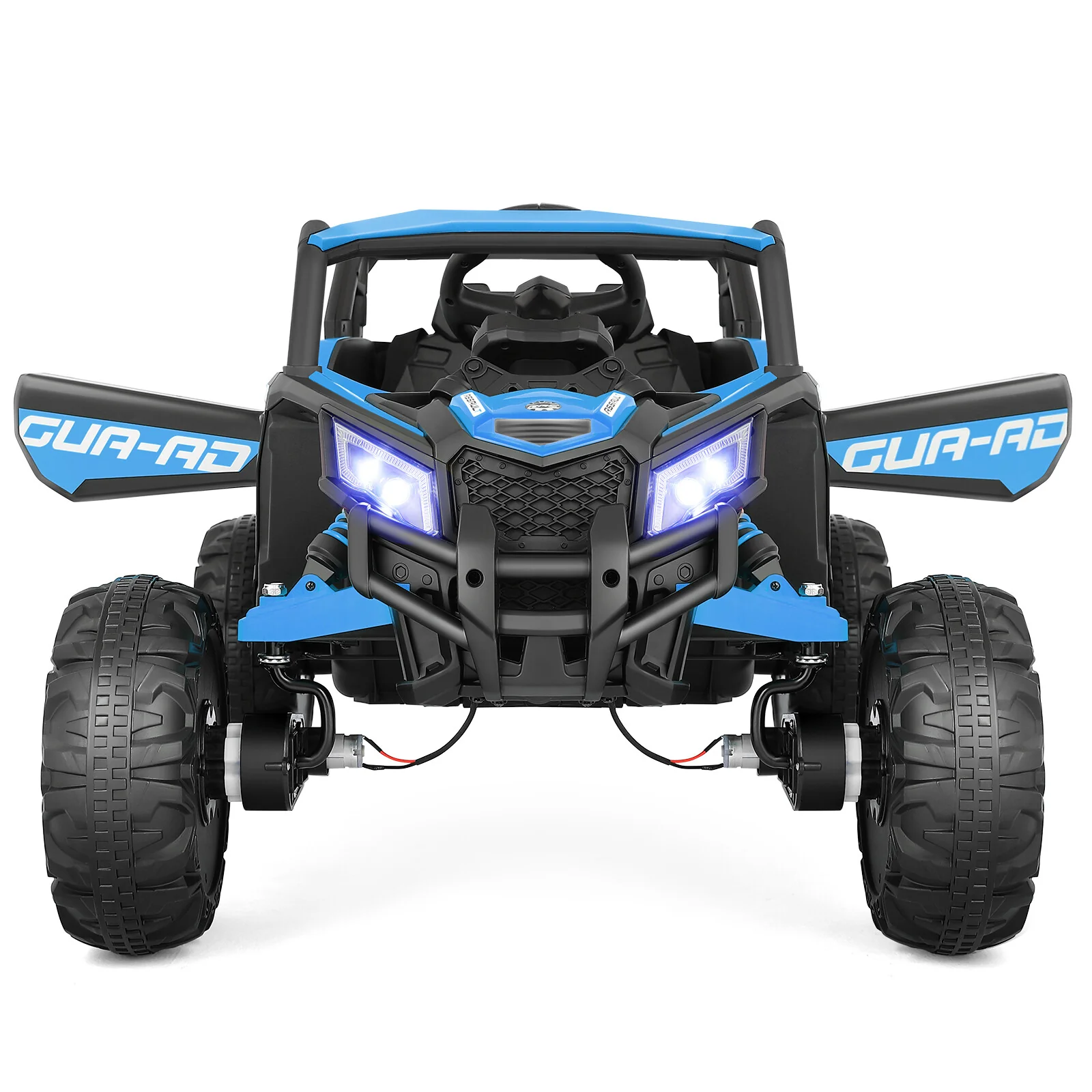 12V Blue Kids 4WD Electric Ride-On UTV Car with Music, Lights, and Remote Control - Image 19