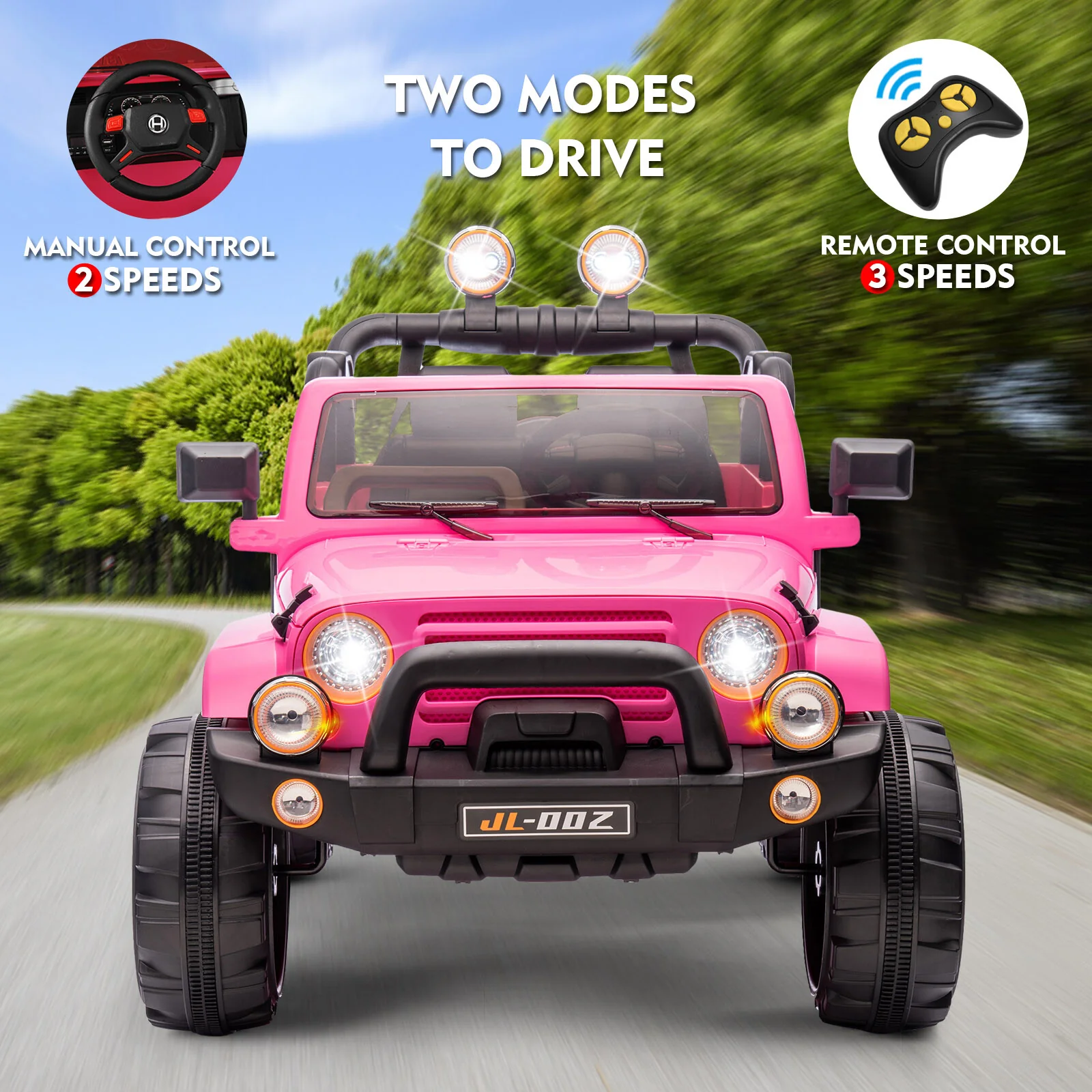 Electric Kids Ride-On Car Toy with Remote Control – Ideal Birthday and Christmas Gift - Image 31
