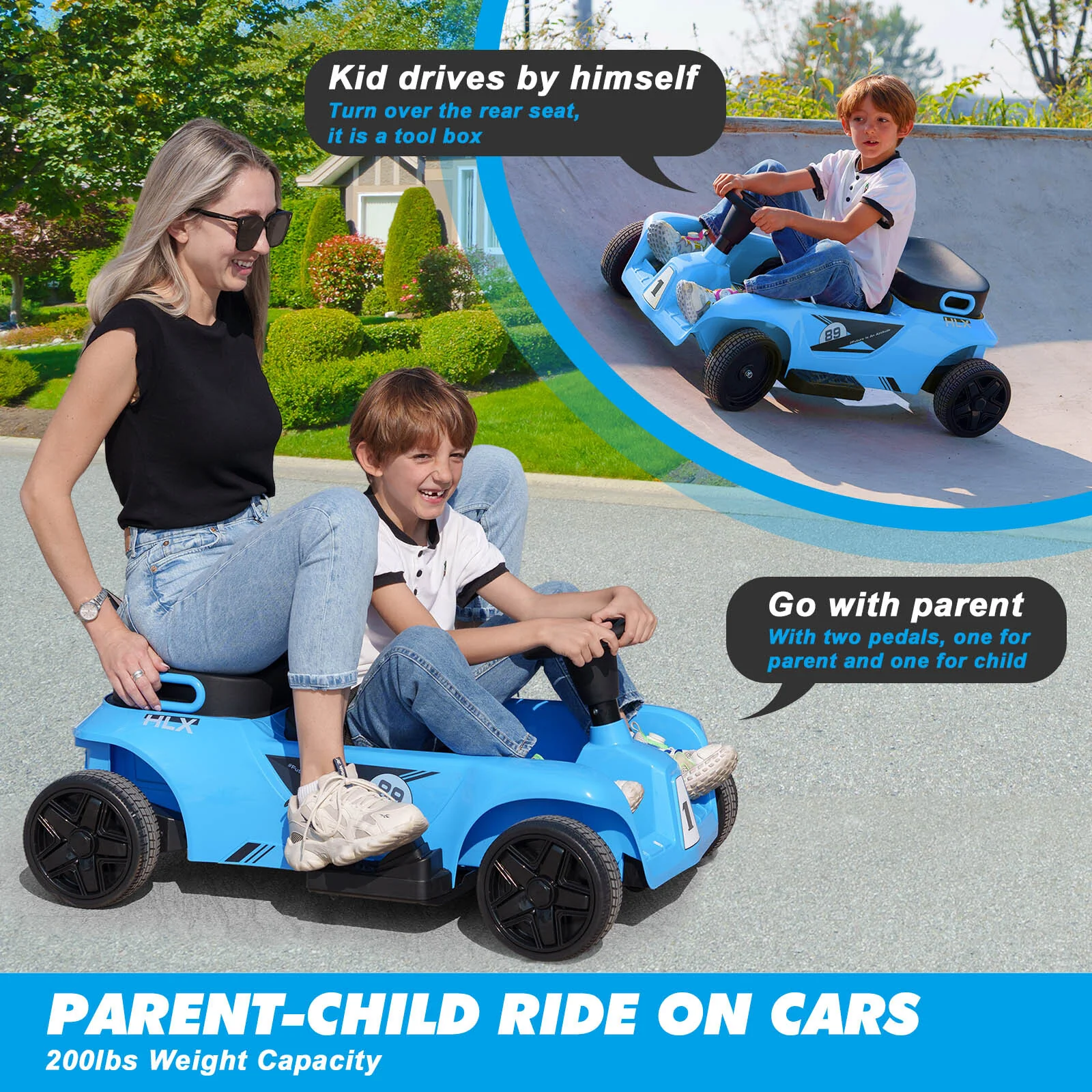 Electric Kids Ride-On Car Toy with Remote Control – Ideal Birthday and Christmas Gift - Image 43