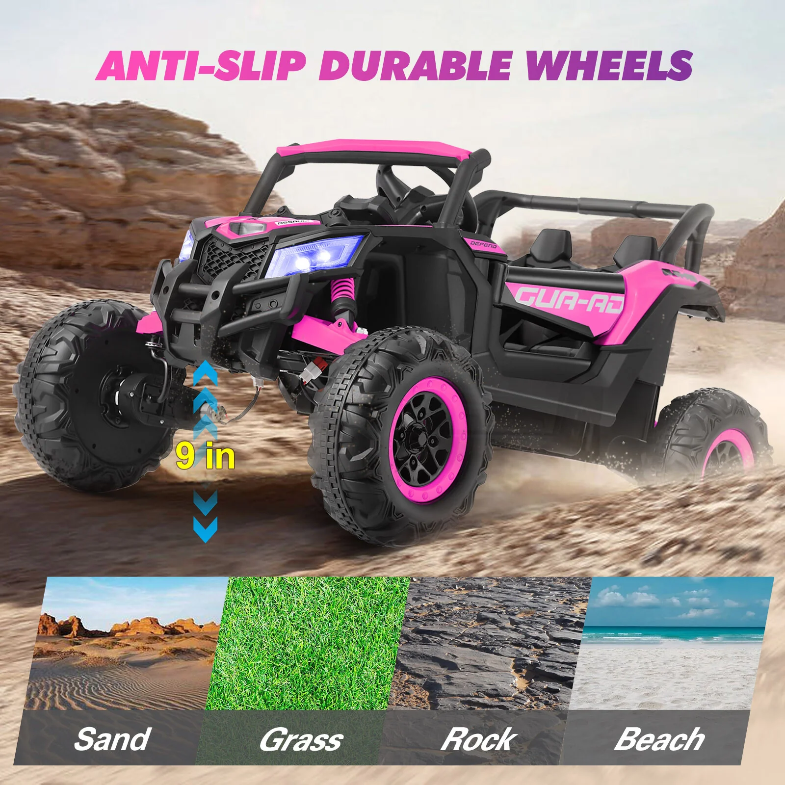 Electric Kids Ride-On Car Toy with Remote Control – Ideal Birthday and Christmas Gift - Image 81