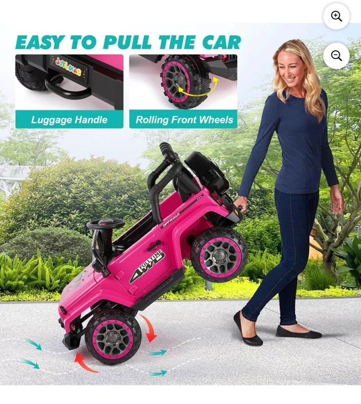 Electric Kids Ride-On Truck with Bluetooth, Remote Control, and MP3 Player - Image 8